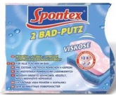 Spontex 2 Bad-Putz houbička s dekorativní čisticí vrstvou 2 kusy