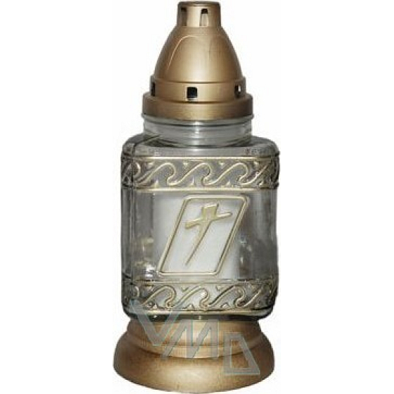 Admit Lampa skleněná Kostka kříž 150 g LA207