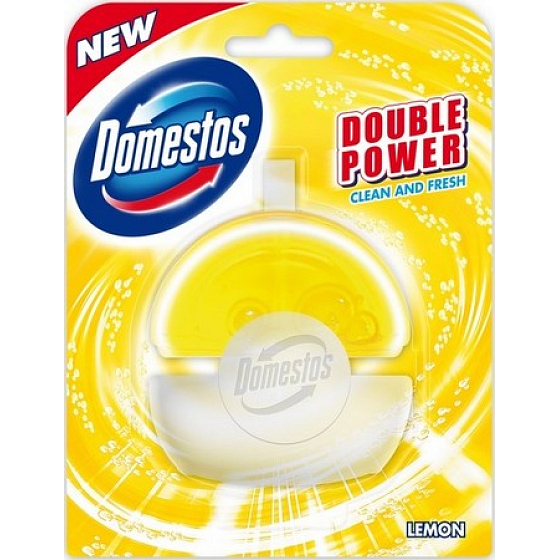 Domestos Double Power Clean and Fresh Lemon Wc tekutý blok 60 ml