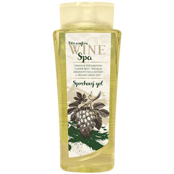 Bohemia Gifts Wine Spa Vinná kosmetika Hroznový olej a extrakt z vinné révy sprchový gel 250 ml