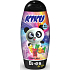 Kiku Crazy Jelly 3v1 sprchový gel, šampon a pěna pro děti 250 ml
