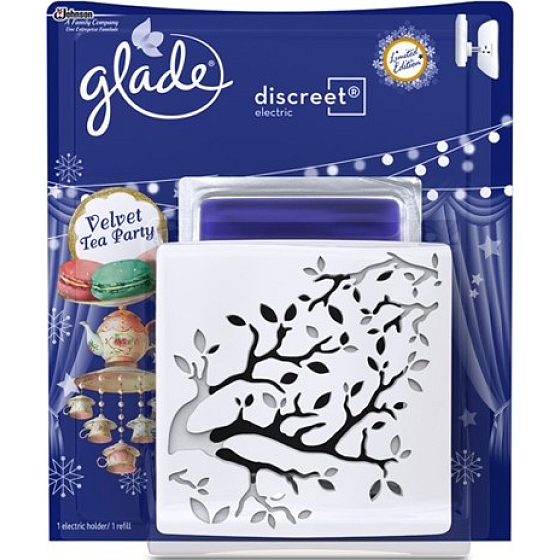 Glade Velvet Tea Party Discreet electric elektrický osvěžovač vzduchu 8 g