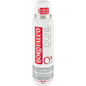 Borotalco Pure naturalny dezodorant bez aluminium, 150 ml