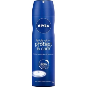 Nivea Protect & Care dezodorant antiperspirant spray dla kobiet 150 ml Nivea Protect & Care dezodorant antiperspirant spray dla kobiet 150 ml