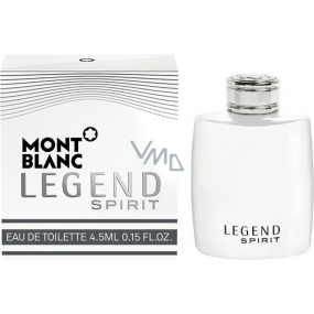 Montblanc Legend Spirit toaletní voda pro muže 4,5 ml, Miniatura s rozprašovačem Montblanc Legend Spirit toaletní voda pro muže 4,5 ml, Miniatura s rozprašovačem