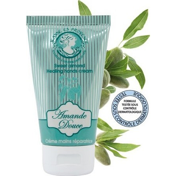 Jeanne en Provence Amande Douce Sladké mandle krém na ruce 75 ml