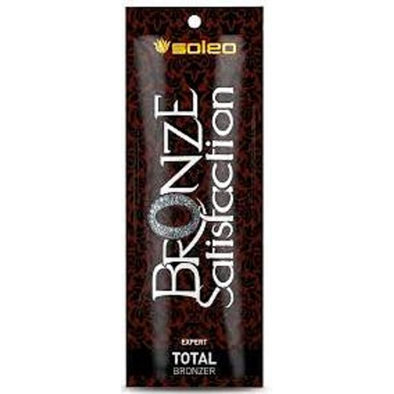Bronze Satisfaction Total Bronzer Silný krém na opalování s vůní makadamového ořechu do solárií 15ml