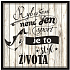 Bohemia Gifts Dekorační obraz na zavěšení Rybaření 30 x 30 cm