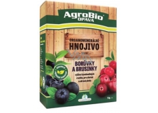 AgroBio Trumf Borůvky a brusinky přírodní granulované organominerální hnojivo 1 kg 41557, 6/2029
