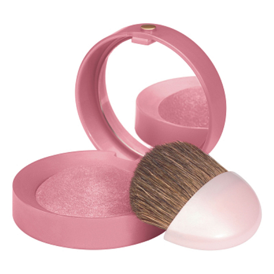 Bourjois Little Round Pot Blush tvářenka 048 Cendre de rose brune - Matný čerstvý růžový odstín 2,5 g