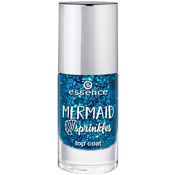Essence Mermaid Sprinkles krycí lak na nehty 38 Somewhere Beyond The Sea 8 ml