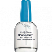 Sally Hansen Double Duty Strengthening Base & Top Coat wzmacniająca baza pod lakier i top coat 13,3 ml
