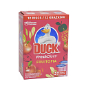 Duck Fresh Discs Fruitopia WC gel pro hygienickou čistotu a svěžest Vaší toalety náhradní náplň 2 x 36 ml
