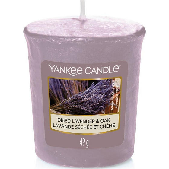 Yankee Candle Dried Lavender & Oak - Suszona lawenda i dąb świeczka votywna 49 g