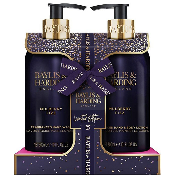 Baylis & Harding Moruše mýdlo na ruce 300 ml + mléko na ruce a tělo 300 ml, kosmetická sada pro ženy