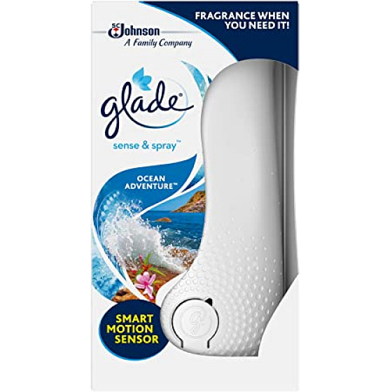 Glade Sense & Spray Ocean Adventure - Oceánské dobrodružství automatický osvěžovač vzduchu 18 ml sprej