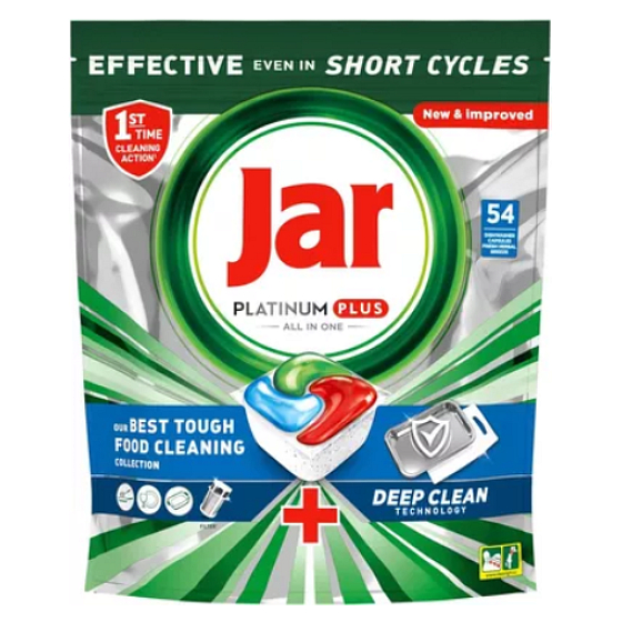 Jar Platinum Plus Deep Clean kapsułki do zmywarki 54 sztuk