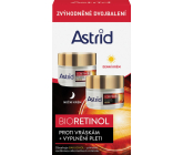 Astrid Bioretinol krem ​​dzienny przeciw zmarszczkom 50 ml + krem ​​nocny przeciw zmarszczkom 50 ml, duopack