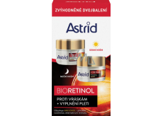 Astrid Bioretinol krem dzienny przeciw zmarszczkom 50 ml + krem nocny przeciw zmarszczkom 50 ml, duopack