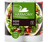 Harmony Good For Food 2-warstwowe ręczniki kuchenne, 2 rolki