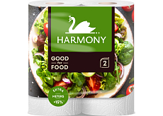 Harmony Good For Food 2-warstwowe ręczniki kuchenne, 2 rolki