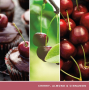 Yankee Candle Black Cherry - Dojrzałe wiśnie - Świeca zapachowa Signature średni szklany 2 knoty 368 g