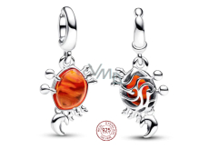 Charm Srebrna 925 Disney Mała syrenka - zawieszka krab Sebastian