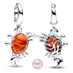 Charm Srebrna 925 Disney Mała syrenka - zawieszka krab Sebastian