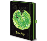 Epee Merch Rick i Morty premium Notatnik A5 15 x 21 x 2 cm