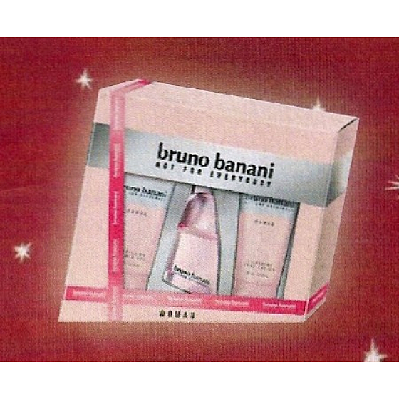Bruno Banani Woman toaletní voda 20 ml + sprchový gel 50 ml + tělové mléko 50 ml, dárková sada