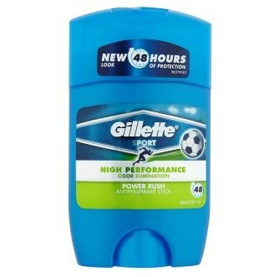 Gillette 3x System Power Rush antiperspirant deodorant stick pro muže 48 ml