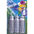 Air Menline Rain of Island nabój do odświeżacza powietrza 3× 15 ml