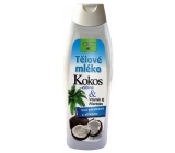 Bione Cosmetics Kokos & Witamina E, Allantoina odżywcze mleczko do ciała dla wszystkich typów skóry 500 ml