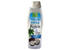 Bione Cosmetics Kokos & Witamina E, Allantoina odżywcze mleczko do ciała dla wszystkich typów skóry 500 ml