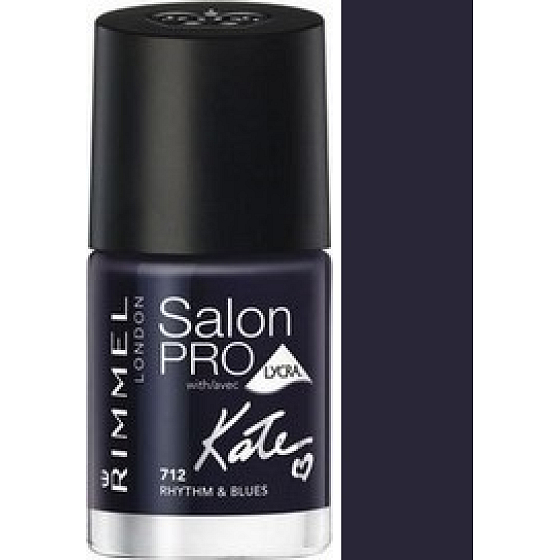 Rimmel London Salon Pro Lycra lak na nehty 712 Rhythm & Blues By Kate 12 ml
