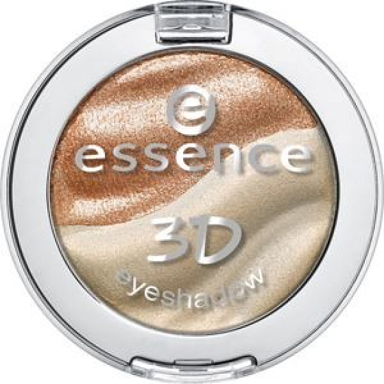 Essence 3D Eyeshadow Irresistible oční stíny 08 Vanilla Latte 2,8 g