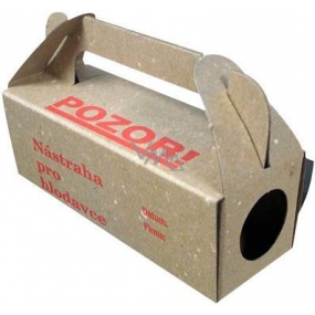 Pokart jedová stanička na myši kartónová 14 x 5 x 5 cm 1 kus