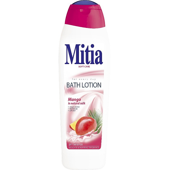 Mitia Mango in Natural Milk krémová pěna do koupele 750 ml