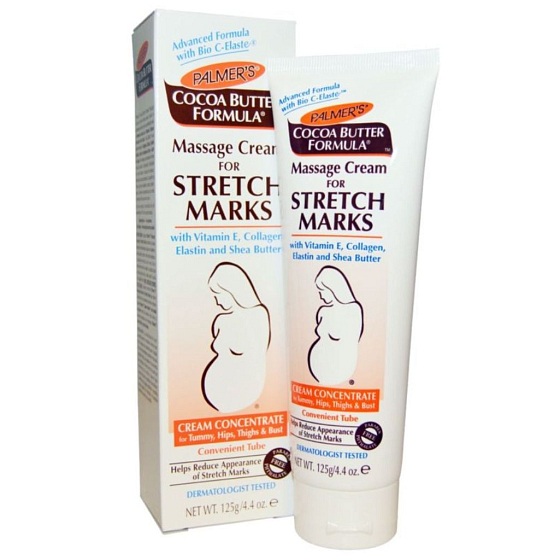 Palmers Cocoa Butter Formula masážní tělový krém na strije 125 g