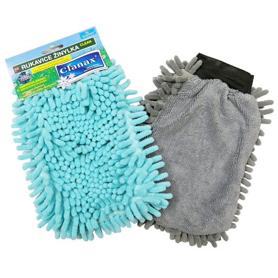 Clanax Clean žinylková rukavice z mikrovlákna 24 x 18,5 cm