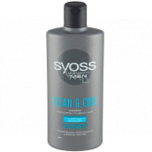 Syoss Men Clean & Cool šampon pro normální až mastné vlasy 440 ml