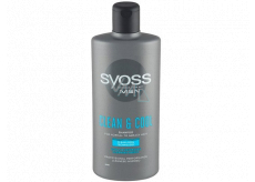Syoss Men Clean & Cool šampon pro normální až mastné vlasy 440 ml