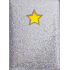 Albi Blok holografický linkovaný na gumičku Hvězda glitr 19,5 x 14,2 x 1,5 cm