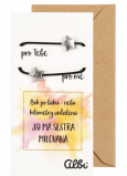 Albi Prezent dla niej duo bransoletki Bok po boku 2 sztuki