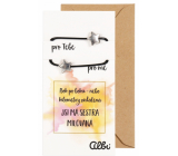 Albi Prezent dla niej duo bransoletki Bok po boku 2 sztuki