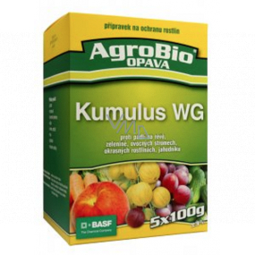AgroBio Kumulus WG proti padlí přípravek na ochranu rostlin 5 x 100 g