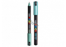 Posca Uniwersalny akrylowy marker 0,7 mm Metaliczna zieleń PC-1MR