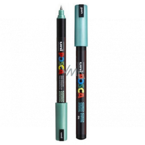 Posca Uniwersalny akrylowy marker 0,7 mm Metaliczna zieleń PC-1MR