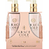Grace Cole Ginger Lily & Mandarin - Lilie zázvorníková a mandarin tekuté mýdlo na ruce 300 ml + jemné mléko na ruce 300 ml, kosmetická sada pro ženy