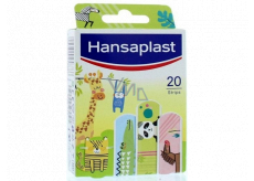 Hansaplast Zwierzęta Plastry z motywem dla dzieci 20 sztuk